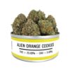 Alien Orange Cookies